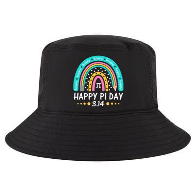 Happy Pi Day Mathematic Math Teacher Gift Rainbow Women Girl Cool Comfort Performance Bucket Hat