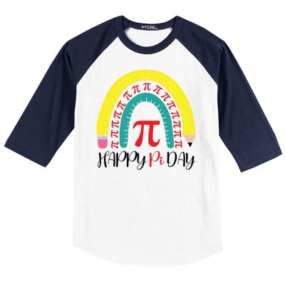 Happy Pi Day School Baseball Sleeve Shirt