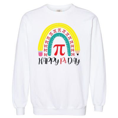 Happy Pi Day School Garment-Dyed Sweatshirt