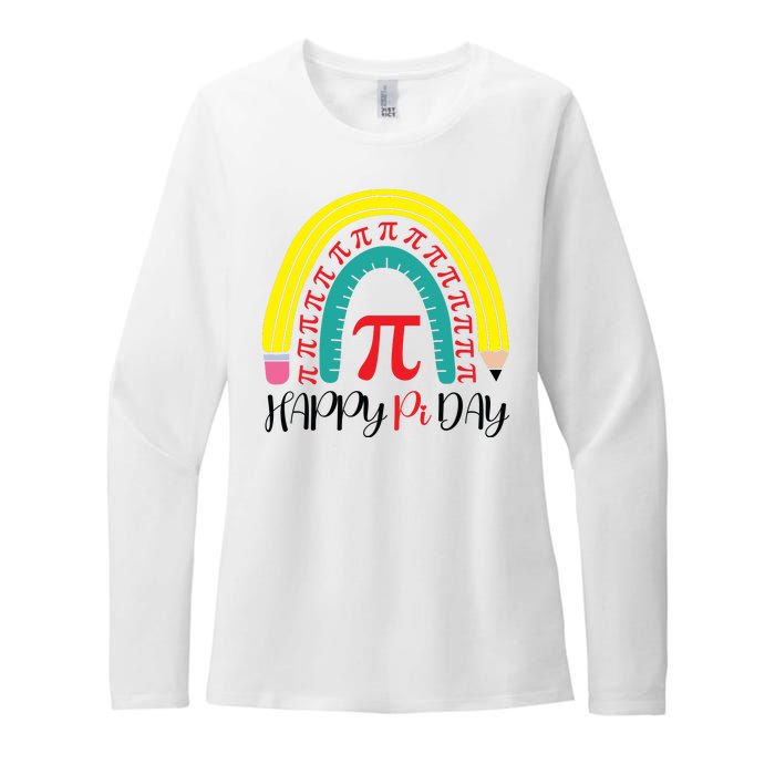 Happy Pi Day School Womens CVC Long Sleeve Shirt