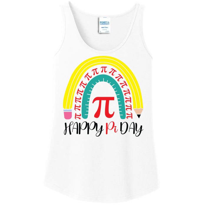 Happy Pi Day School Ladies Essential Tank