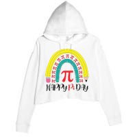 Happy Pi Day School Crop Fleece Hoodie