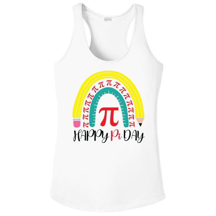 Happy Pi Day School Ladies PosiCharge Competitor Racerback Tank