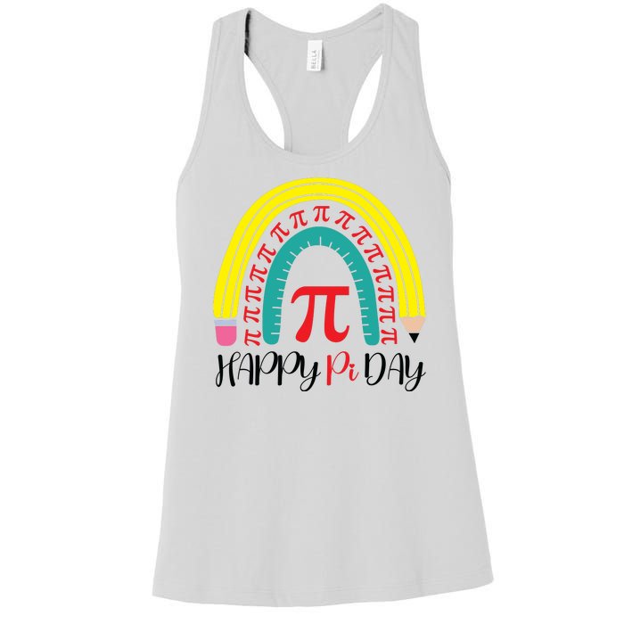 Happy Pi Day School Women's Racerback Tank