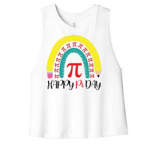 Happy Pi Day School Women's Racerback Cropped Tank