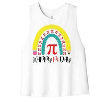 Happy Pi Day School Women's Racerback Cropped Tank