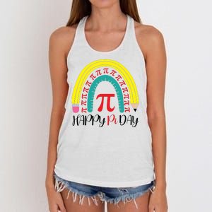 Happy Pi Day School Women's Knotted Racerback Tank