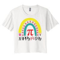 Happy Pi Day School Women's Crop Top Tee