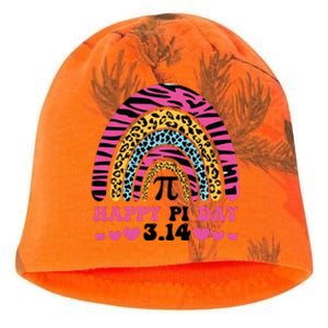 Happy PI Day Leopard Print Kati - Camo Knit Beanie