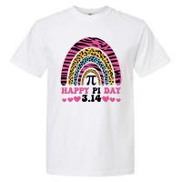 Happy PI Day Leopard Print Garment-Dyed Heavyweight T-Shirt