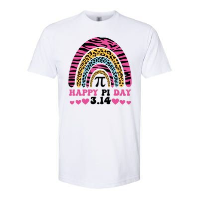 Happy PI Day Leopard Print Softstyle® CVC T-Shirt