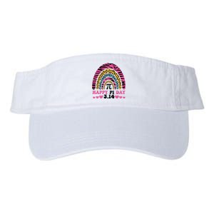 Happy PI Day Leopard Print Valucap Bio-Washed Visor