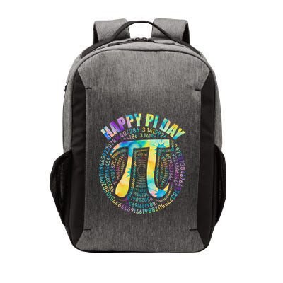 Happy Pi Day 3 14 Pi Day Math Teacher Mathematics Tie Dye Cute Gift Vector Backpack