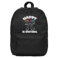Happy Pi Day 3.14 Be Irrational Cute Mathematic Math Teacher .Png 16 in Basic Backpack