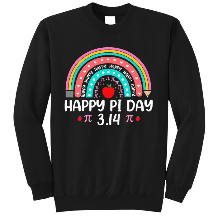 Happy Pi Day Mathematics Math Teacher Rainbow Sweatshirt