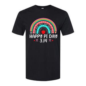 Happy Pi Day Mathematics Math Teacher Rainbow Softstyle CVC T-Shirt