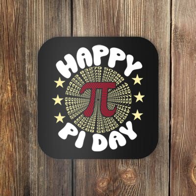 Happy Pi Day Funny Pi Mathematic Math For Teachers Coaster