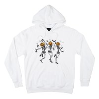 Halloween Pumpkin Dancing Skeleton Costume Hoodie