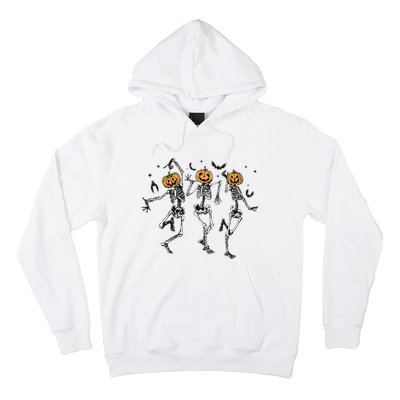 Halloween Pumpkin Dancing Skeleton Costume Hoodie