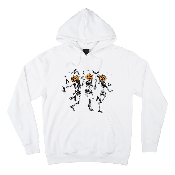 Halloween Pumpkin Dancing Skeleton Costume Hoodie