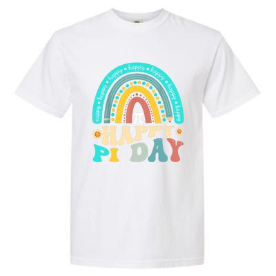 Happy Pi Day Mathematic Math Teacher Gift Rainbow Garment-Dyed Heavyweight T-Shirt