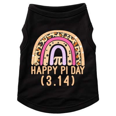 Happy Pi Day Rainbow March 14th Doggie Tank