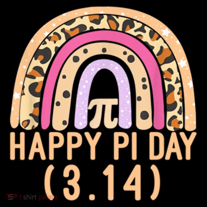 Happy Pi Day Rainbow March 14th Sustainable Bucket Hat