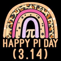 Happy Pi Day Rainbow March 14th 16 in Basic Backpack