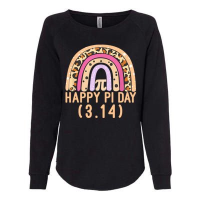 Happy Pi Day Rainbow March 14th Womens California Wash Sweatshirt