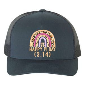 Happy Pi Day Rainbow March 14th Yupoong Adult 5-Panel Trucker Hat