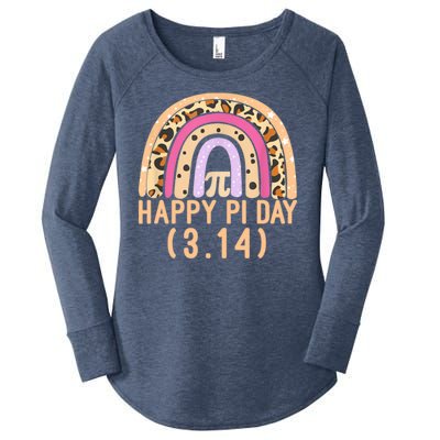 Happy Pi Day Rainbow March 14th Women's Perfect Tri Tunic Long Sleeve Shirt