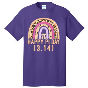 Happy Pi Day Rainbow March 14th Tall T-Shirt