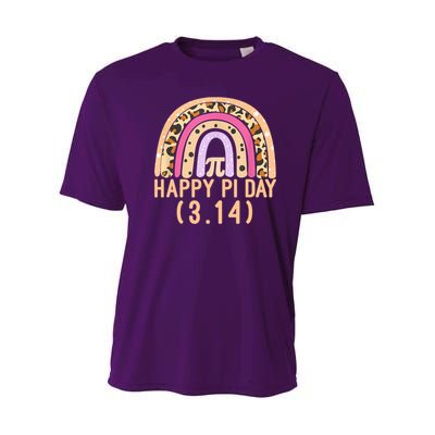 Happy Pi Day Rainbow March 14th Youth Performance Sprint T-Shirt
