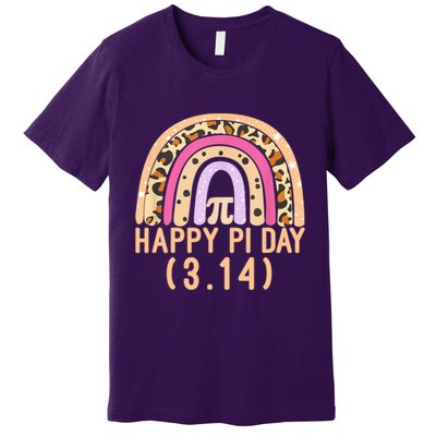 Happy Pi Day Rainbow March 14th Premium T-Shirt