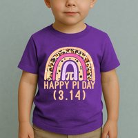 Happy Pi Day Rainbow March 14th Toddler T-Shirt
