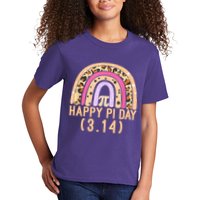 Happy Pi Day Rainbow March 14th Kids T-Shirt