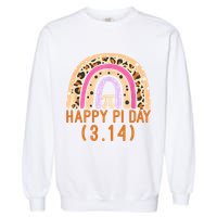 Happy Pi Day Rainbow March 14th Garment-Dyed Sweatshirt