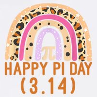 Happy Pi Day Rainbow March 14th Garment-Dyed Sweatshirt
