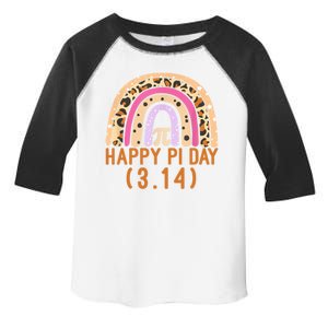 Happy Pi Day Rainbow March 14th Toddler Fine Jersey T-Shirt