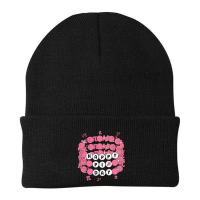 Happy Pi Day Friendship Bracelet Math Teacher Student .Png Knit Cap Winter Beanie