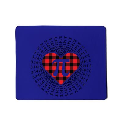 Happy Pi Day Heart 3 14 Symbol Math Love Pi Day Math Teacher Gift Mousepad