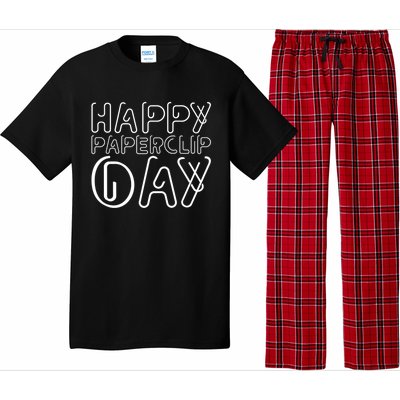 Happy Paperclip Day 29th May Paperclip Day Outfit Gift Pajama Set