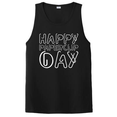 Happy Paperclip Day 29th May Paperclip Day Outfit Gift PosiCharge Competitor Tank