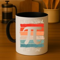 Happy Pi Day Be Irrational Funny Math Lover Teachers Pi Day Mug