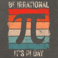 Happy Pi Day Be Irrational Funny Math Lover Teachers Pi Day Cotton Canvas Backpack