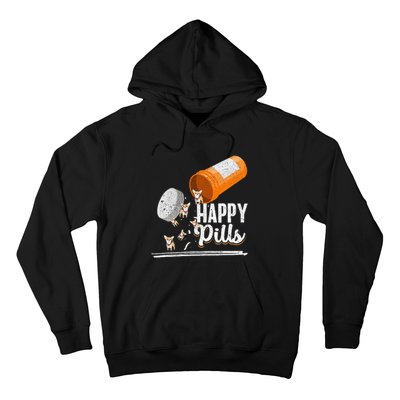 Happy Pills Dog Lover Chihuahua Dog Owner Ideas Hoodie