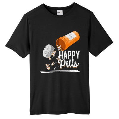 Happy Pills Dog Lover Chihuahua Dog Owner Ideas Tall Fusion ChromaSoft Performance T-Shirt