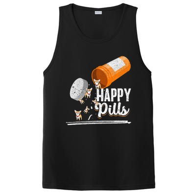 Happy Pills Dog Lover Chihuahua Dog Owner Ideas PosiCharge Competitor Tank