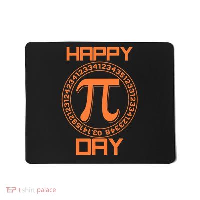 Happi Pi Day Boy & Girl Shirt _ Cute Math Pi Teachers Gift Mousepad