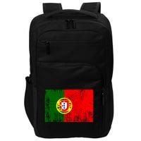 Happy Portugal Day Distressed Portugal Flag Impact Tech Backpack